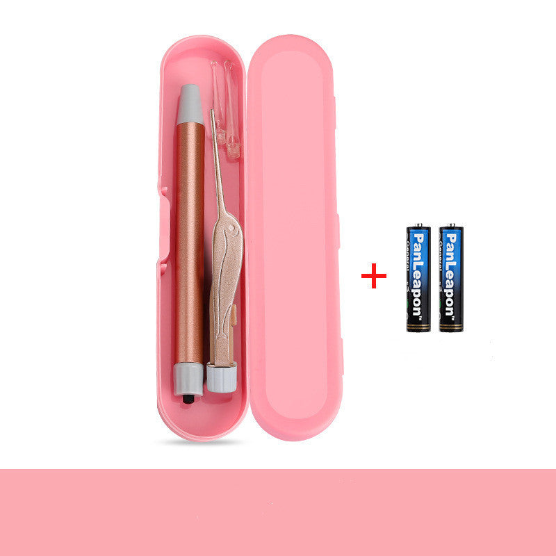 Adults, Earwax Spoon Digger & Tweezers