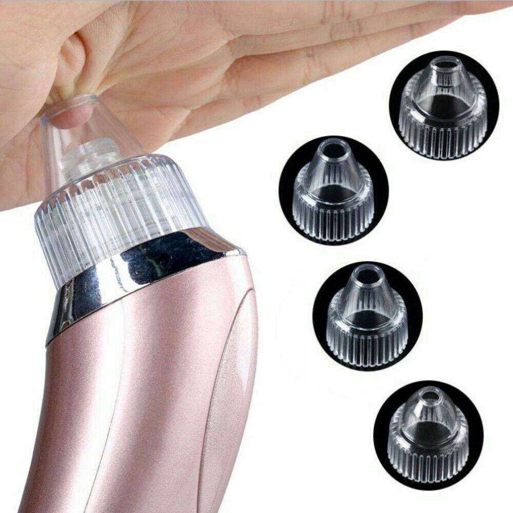 Electric Blackhead Vacuum Pore Cleaner Acne Pimple Remover Strong Suct